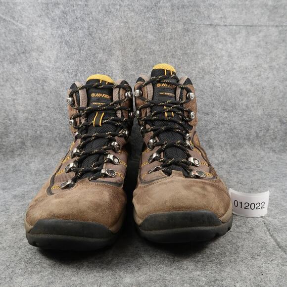 Hi-Tec Shoes Mens 10.5 Hiking Boots Cape Trail Waterproof Lace Up High Top Brown main image 11